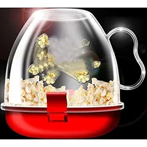 Zonoxo Ez Microwave Mini Popcorn Maker (Red)