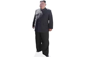 CELEBRITY CUTOUTS Kim Jong-un (Trousers) a grandezza naturale