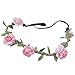 8pcs/pack Summer Fashion Womens Flower Headband Bohemia Bridal Headdress Hairband Styling Accessories For Women Ladies Girls