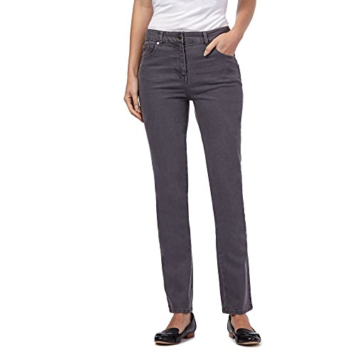 Maine New England Womens Maine Û Grey Slim Leg Jeans 12S