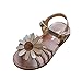 Produktbild Kinder Schuhe Sommer Böhmen, Sunday Kleinkind Kinder Baby Mädchen Sandalen Blume Römischen Sandalen Prinzessin Schuhe Gold 21~35 (30, Silber)
