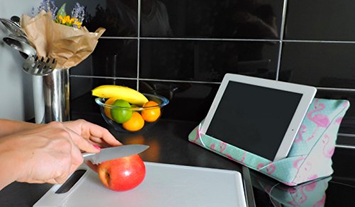 Coz-e-Reader Tablet-Ständer, Kissen, Flamingo - 3