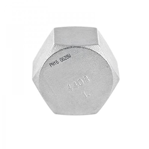 KI Edelstahl Kappe Gewindekappe Schraubkappe V4A Gewindefitting 1″ - 2