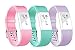 Price comparison product image Fitbit Charge 2 Band, BeneStellar Special Design Replacement Strap for Fitbit Charge 2 Heart Rate and Fitness Wrist Band … (3 pack 1)