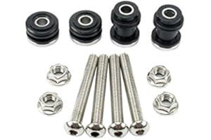 LOVEMOTOR Abnehmbare Rückenlehne Sissy Bar Docking Hardware Schrauben Schraubensatz Motorrad Für Harley Sportster 883 1200 XL1200X XL883N ab 2004