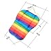 Gogogo 1X Baby Infant Support Cushion Rainbow Striped Liner Pad Mat for Car Seat Stroller Random Color