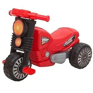 GoodLuck Baybee Baby/Kids Tricycle Ride on Outdoor for Baby Cycle | Baby Tricycle , tricycles, ABS Plastic, Unbreakable, Suitable Babies/Kids for Boys & Girls Age 1-2 Years- Red&Black