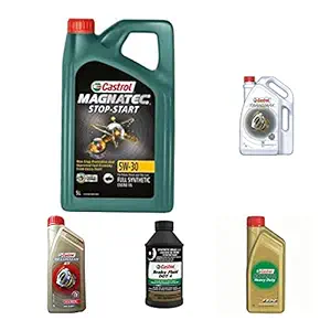 MAGNATEC STOPSTART 5W30 4.5ltr,Gear oil 90 3ltrs,Brake fluid dot 4 250ml, Heavyduty coolant 3ltrs,ATF power steering oil 1ltr full COMBO