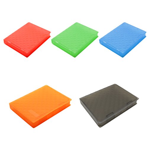 Generic 2.5 „SATA Festplatte HDD SSD Gehäuse Fall Festplattengehäuse, Farben Auswählbar – Grau - 6