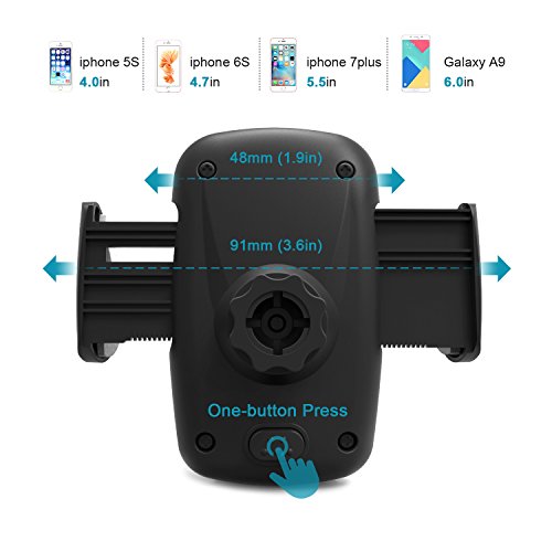 Avolare-Support-Tlphone-Voiture--Grille-daration-360-Degrs-pour-iPhoneX877plus6sSE5sSamsung-GalaxyS8a5NoteNexusLGSonyAndroid-SmartphonesAppareils-GPS