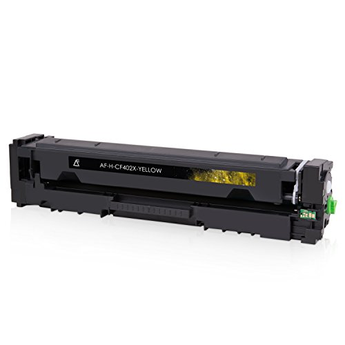 4 Alphafax Toner kompatibel zu HP CF400X CF401X CF402X CF403X 201X für LaserJet Pro MFP M277dw, LaserJet Pro MFP M277n, LaserJet Pro M252dw, LaserJet Pro M250 Series – 201X – Schwarz 2.800 Seiten, Color je 2.300 Seiten - 4