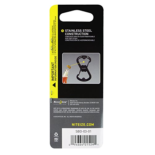 NITE IZE S-Biner Ahhh – Schlüsselanhänger mit Flaschenöffner - 4