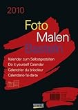 Image de Foto-Malen-Basteln A4 schwarz 2010: Kalender zum Selbstgestalten