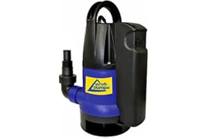 AMUR Dirt-Star-Extra-SS Submersible Dirt-Star-Extra-SS Dirt-Water Pump for Watering and as a Basement Pump for Drainage with Integrated Float Switch, 10 m Cable (750 W)