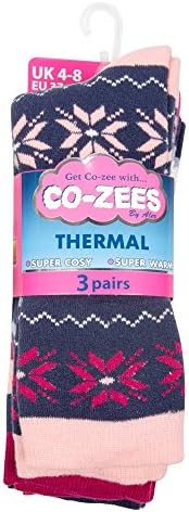 Ladies Thermal Socks - 3 Pack (pat.2)