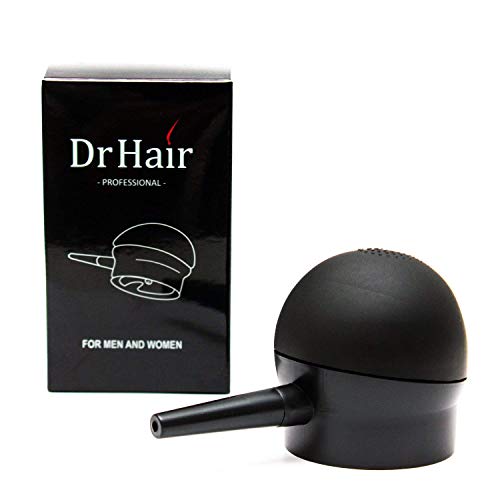 Dr Hair Applicateur Maximiseur de pompe - Spray Kératine Poudre de Cheveux - Applicateur pompe de fibres capillaires - spray pour application de fibres capillaires à la kératine.