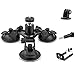 Produktbild Stativ Saugnapf - Berg Car Suction Mount Glas Mount Fenster Mount Auto-Support-Halter für GoPro Action-Kameras/Smartphone/Digitalkamera (Set)