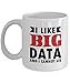 Produktbild I Like Big Data and I Cannot Lie - Perfect Data Scientist Gifts Ideas For Women, Mom, Wife, Her, Guys, Sister for Birthday - Funny Novelty Data Scientist Kaffeebecher Tea Cup White 11oz