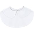 Faux Col Détachable En Mousseline De Soie - Blanc, Femme, Accessoire De Mode