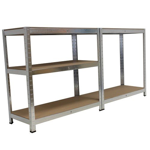 Grafner® Schwerlastregal 5 Ebenen Werkstattregal 1,72m Kellerregal Steckregal bis 375 kg - 4