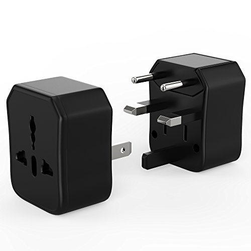 shenzoo® Reiseadapter universal für China, USA, Japan, Kanada, Australien, UK in weiss - 2