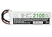 Produktbild Cameron Sino RC Akku 7.4V 2100mAh wiederaufladbar Li-Polymer für RC Racing Cars Flugzeug Hubschrauber mit T-Plug AWG14 Stecker