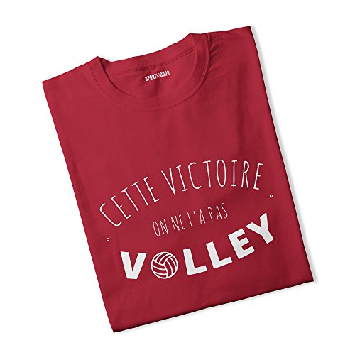 Sport is Good T-Shirt garçon Cette Victoire, on ne l'a Pas Volley