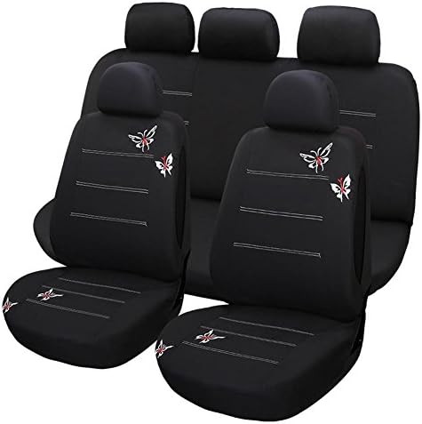 Muse eye Car Seat Cover Polyester Fabric Seat Cushion Pad Butterfly pattern Universal All-inclusive Seat Cover