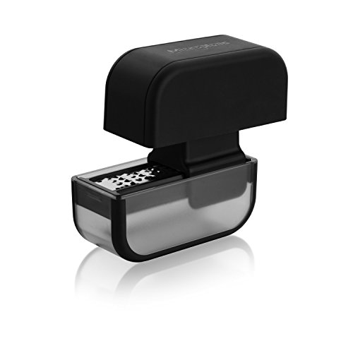 Microplane 48914 'Specialty Serie' Microplane 48914 Specialty Serie Knoblauchschneider, schwarz (1 Stück)