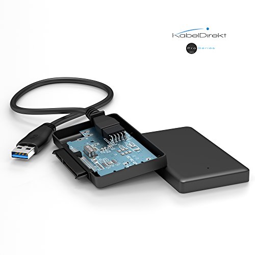 KabelDirekt USB 3.0> SATA Adapter  2,5 Zoll SSD/HDD bis 2TB - 7