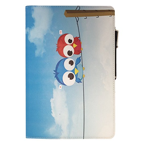 MEDION LIFETAB S10351 Tablet – PC / 25,7 cm / (10,1″) Zoll Drehbare Tablet Schutztasche mit Standfunktion + Touch Pen – 10 Zoll Eulen 2 360° - 3