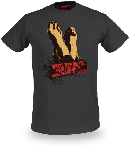 Tarantino XX - Kill Bill T-Shirt - Wiggle Your Big Toe - Grey
