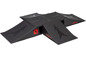 ‎NIJDAM Nijdam Ramp Set 4+1-2-Way Crossing - Black