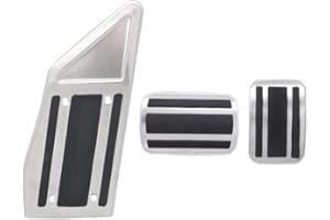 ITDEGNO Automatique Repose-pieds, frein, couvre-pédales, compatible avec P eugeot 3008 5008 508 308 Citroen C5 Aircross DS 7 Crossback