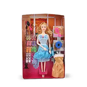 EL FIGO Fashion Girl Doll and Accessories (Multicolour)