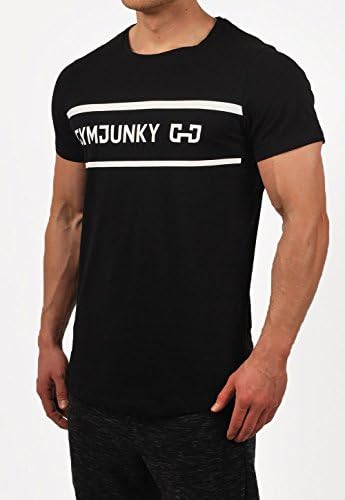 'Gymjunky "Supreme Long T Long Extended Fitness Strength Sports Fitness Training Compression Shirt Base Layer Functional Linen, M