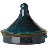 Amazing Cookware 20cm Terracotta Tagine in 'Peacock Green