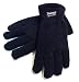 Produktbild 1 Paar Herren Mikrofaser Fleece Handschuhe Thermo-Isolierung komplett gefüttert schwarz