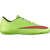  Nike JR Mercurial Victory V IC Kinder Hallen Fussballschuhe elctric green-hypr punch-black - 33,5