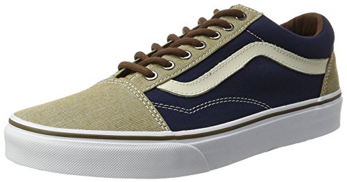 blue and khaki vans