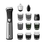 Philips Series 7000 12-in-1 Ultimate Multi Grooming Kit for Beard, Hair and Body with Nose Trimmer Attachment - MG7735/33