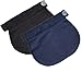 Mija - Set of 2: Maternity Pregnancy waistband ADJUSTABLE elastic waist extender 1029