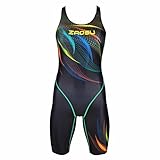 ZAOSU Wettkampf Schwimmanzug Z-Feather Fire - Badeanzug mit...