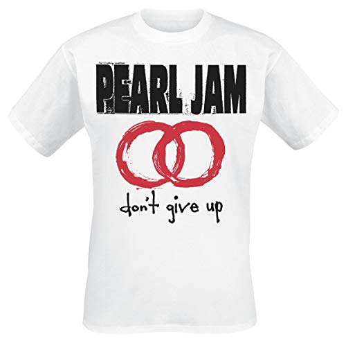 Pearl Jam Don't Give Up Camiseta Blanco L