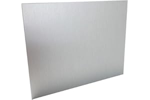 SCHLÖGEL Lamiera di alluminio anodizzato, 2 mm, E6EV1, 400 x 400