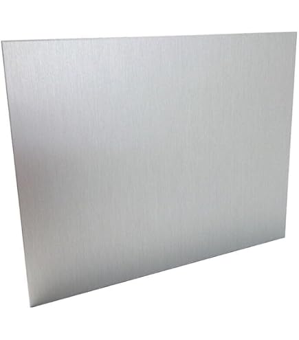 Lastra Alluminio Anodizzato Naturale Argentato 500x1000 Mm, Spessore 0,5 Mm, Taglio Preciso