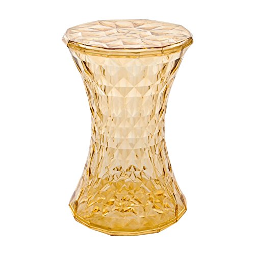 Stone Stool yellow/glossy