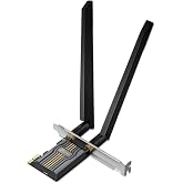 TP-Link Archer TBE400E | BE6500 Wi-Fi 7 PCIe Adapt&ouml;r | Bluetooth 5.4 | &Uuml;&ccedil; Bant 2882 + 2882 + 688 Mbps | &Ccedil;ift Anten | WPA3 G&uuml;v