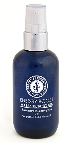 Energy Boost Massage Oil with Rosemary & Lemongrass 100ml