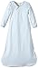 LANA natural wear Unisex Baby Schlafsack Milou Striped Sleeping Bag, Blue (Sky/Natur 1173), One Size (Manufacturer size: 80)